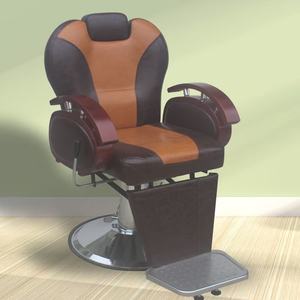 Men S Grooming <b>Chair</b> Can Be Folded Down and Liftedthe Hair Salon Barber Shop <b>Chair</b> Is Designed for Retro Use - Product Image 5