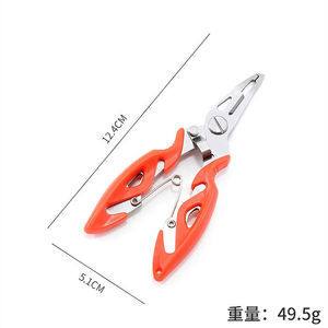 卸売ステンレス鋼フィッシングプライヤー ルアーフィッシングラインカッター 多機能アウトドア釣り道具 - Product Image 6