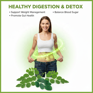 แคปซูลผงใบมะรุม 100% ซูเปอร์ฟู้ดบริสุทธิ์ บำรุงข้อต่อ พลังงาน ระบบเผาผลาญ เสริมภูมิคุ้มกัน สำหรับผู้ใหญ่ - Product Image 4