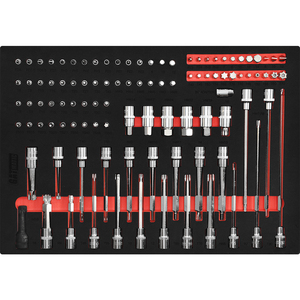 Gatmatic bàn làm việc với công cụ xe đẩy xe đẩy công cụ thiết lập hộp carton xe sửa chữa công cụ lưu trữ Tủ Ngăn Kéo Kim Loại Tùy chỉnh 233 pcs - Product Image 3