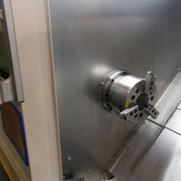 Torno CNC de Bancada Inclinada DT50 de DMTG, Torno Automático CNC con Transportador de Virutas, Torno con Control CNC