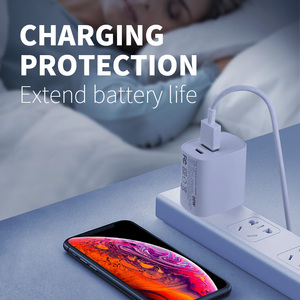 Adaptateur d'alimentation <span class=keywords><strong>portable</strong></span> US/UK/AU/EU PD 20W <span class=keywords><strong>Chargeur</strong></span> rapide Usb3.0 Type c <span class=keywords><strong>Chargeur</strong></span> mural pour <span class=keywords><strong>iphone</strong></span> samsung - Product Image 3