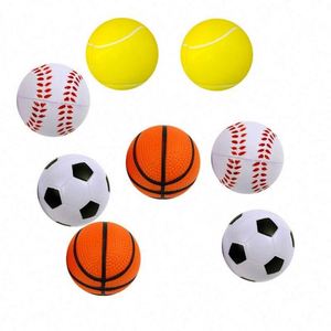 Mini Small Foam Squeeze Anxious Toy Sports Squishy Ball for Kids School Carnival Reward Baseball Party Decorations - Product Image 1