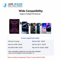 Câble DFU JCID en promotion, pas de boutons nécessaires, mode de flashage profond DFU automatique, compatible avec les séries Android et iPhone 8-16