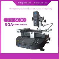 Nouvelle machine de dessoudage automatique à 3 zones de contrôle de température en acier inoxydable non destructif pour la réparation de cartes mères de téléphones, de GPU et de serveurs