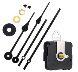 Sweep <strong>Clock</strong> Movement <strong>Silent</strong> <strong>Wall</strong> <strong>Clock</strong> Mechanism With Metal Straight <strong>Clock</strong> Hands Fancy Spade Pointer - Product Image 1