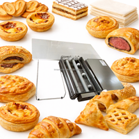 Machine à pâte à empanadas et tourtes à viande, machine à pâte à tourtes au poulet, laminoir à pâte manuel pour boulangerie