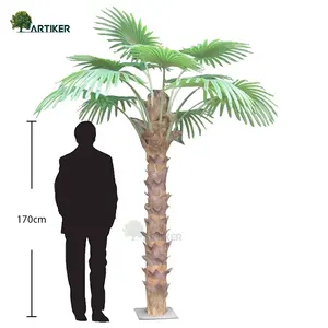 Groothandel Grote Outdoor Kunstmatige Palmboom Trunks Nep Kunstmatige Palmboom Decoratieve Outdoor Indoor