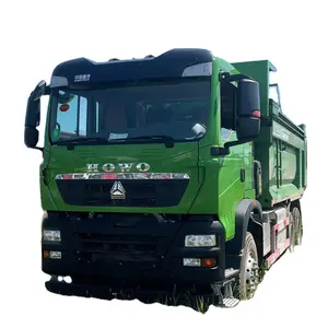 Howo Tx 6X4 Zware Dump Handgeschakelde Linker Besturing Dieselbrandstof Euro 6 Emissienorm Gebruikte Voorwaarde Kiepwagen