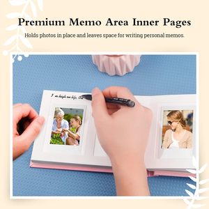 อัลบั้มรูป Veicevol สำหรับใส่รูป Fujifilm <span class=keywords><strong>Instax</strong></span> <span class=keywords><strong>Mini</strong></span> 12 11 9 40 90 8 7 Evo <span class=keywords><strong>Liplay</strong></span> กล้องโพลารอยด์แบบพกพา 64 ช่อง ปกหนัง PU - Product Image 2