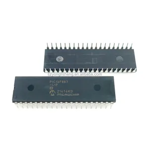 Chip Ic komponen stok asli IC sirkuit terintegrasi DIP40 PIC16F887 PIC16F887-I/P