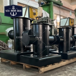 โซ่ยึดเรือยี่ห้อ Yatai แบบ Single Cross Bollard ขนาดเส้นผ่านศูนย์กลาง 100 มม. อุปกรณ์จอดเรือ - Product Image 2