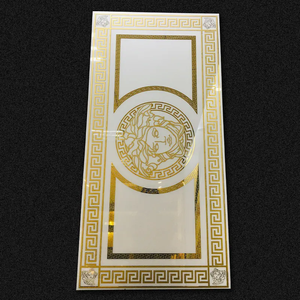 Gạch Hoàn Thiện Gương Mạ Vàng Trắng Đen Sang Trọng Phật Sơn 600*1200 Gạch Gốm Trang Trí Tường Biệt Thự Khách Sạn - Product Image 5