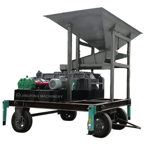 Sand herstellung 2GP Walzen brecher Preis Kalkstein Stein Stein <span class=keywords><strong>Roll</strong></span> brecher Mobile Walzen brecher Zum Verkauf - Product Image 1