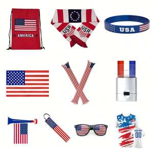 Kit Personalizado para Fanáticos del Fútbol 2026, Set de Animación para la Copa Mundial de Fútbol en EE. UU. con Logotipo del Equipo, Accesorios para Fiestas y Eventos Deportivos - Product Image 2