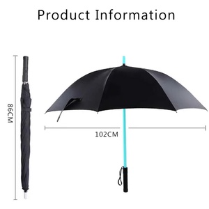 Proveedor Mayorista de Paraguas Promocionales con Logotipo Personalizado, Paraguas Mágico LED de Lujo Resistente al Viento y Ecológico con Luz de Varios Colores - Product Image 4