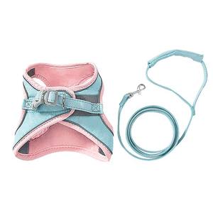 Cat Reflective Fashion Solid Nylon <span class=keywords><strong>Harness</strong></span> Leine für alle Jahreszeiten Spezielle Anti-Escape Pet Leine für Walking Dogs - Product Image 5