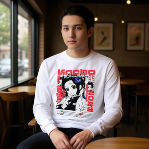 Camiseta de manga larga con estética de anime Kochou Shinobu Neo - Product Image 3