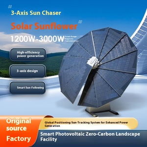 Système solaire photovoltaïque intelligent Zixi Sunflower à haute efficacité avec suivi automatique, pliage à une touche, MPPT 1 kW pour usage domestique - Product Image 3