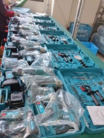 Offre Spéciale : Kit d'outils 6 pièces 18V avec batterie au lithium, clé à chocs sans balais, meuleuse d'angle et perceuses – ODM pour Makita