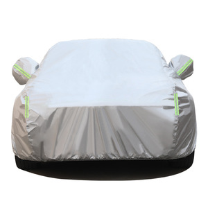 Funda para Coche, Protección Exterior Completa, Cubierta para Nieve, Parasol, Antipolvo, Impermeable, Material PEVA para las Cuatro Estaciones - Product Image 6