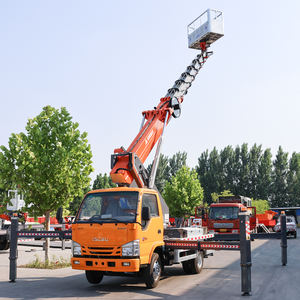 ISUZU 32m Diesel Brazo telescópico Cubo hidráulico Camión Boom Skylift Plataforma de trabajo aéreo Camiones de operación a gran altitud - Product Image 3