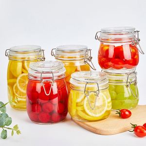 Sealed Jar With Lid Honey Bottle <b>Wine</b> Pickle Jar Household Food Storage <b>Container</b> Empty - Product Image 2
