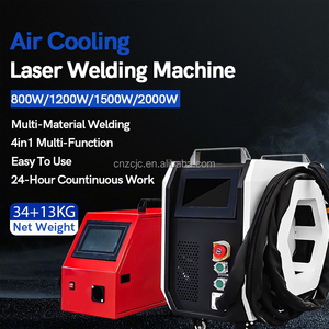 Laser à fibre portable de refroidissement par air 800W 1500W 2000W pour la fabrication des métaux - Product Image 2