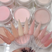 Poudre Acrylique Nude Séchage à l'Air Sans UV en Gros pour Ongles 0.35Oz, Poudre Acrylique Longue Durée