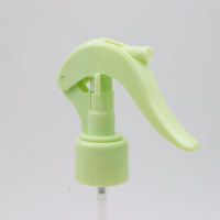 Pulvérisateur de produit coiffant pour salon de coiffure, couleur vert clair, en plastique, avec gâchette de verrouillage