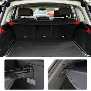 Accesorios interiores de coche de venta caliente para <span class=keywords><strong>Audi</strong></span> <span class=keywords><strong>Q7</strong></span> 2007-2015 cubierta de carga de <span class=keywords><strong>maletero</strong></span> retráctil - Product Image 4
