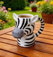 Mug à café en céramique 3D personnalisé en forme de panda pour enfants, grande capacité, compatible lave-vaisselle et micro-ondes, réutilisable