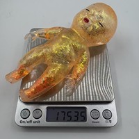 NG Mn21 Jouet anti-stress amusant en TPR écologique – Soulagement de l'anxiété, couleur transparente, décompression Natasha, jouet à pincer musical