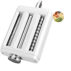 Machine à pâtes 3-en-1 en acier inoxydable <span class=keywords><strong>KitchenAid</strong></span> : Rouleau à pâtes, découpeuse à raviolis, spaghetti et fettuccine - Product Image 1