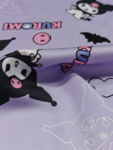 Resistente a las arrugas, 120gsm, tela de seda Latina transpirable, tejido estampado, ligero, de Vietnam Pijama, uso para ropa de dormir - Product Image 5