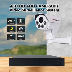 Système <span class=keywords><strong>de</strong></span> caméra CCTV Anxinshi 2MP, <span class=keywords><strong>DVR</strong></span> 4CH, caméra <span class=keywords><strong>de</strong></span> sécurité analogique PTZ, zoom 4X, étanche IP66 - Product Image 3