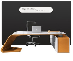 Dipingere tavolo capo di fascia alta semplice moderno direttore della moda creativo di grande classe tavolo e sedia combinazione - Product Image 3