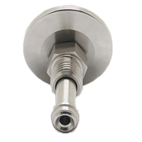 Adaptateur à filetage mâle KF en acier inoxydable SS316L pour raccord rapide sous vide ultra haute pureté KF/NW
