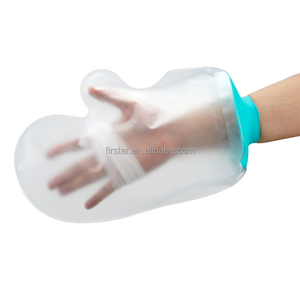 FIRSTAR Housse de protection transparente personnalisée et étanche pour <span class=keywords><strong>main</strong></span>, certifiée CE, pour la douche, confortable et sécurisée - Product Image 3