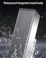 Altavoz de Columna para Exteriores IP66 Resistente al Agua de 70V/100V para Sistemas de Música Ambiental y Megafonía Comercial