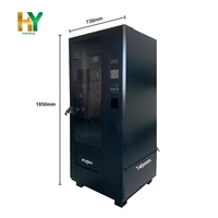 Distributeur automatique de nourriture et de boissons en métal, modèle tactile sur pied, pour la vente en gros d'articles de détail