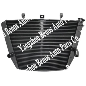 Radiador de aluminio negro para Suzuki GSXR600 GSXR750 2011 <span class=keywords><strong>2012</strong></span> 2013 2014 2015 2016 - Product Image 3