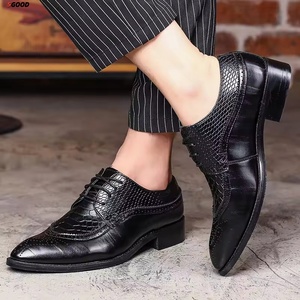 Platform High Top Thick-soled Men's Shoes Casual Ankle <b>Work</b> <b>Boots</b> Formal Chaussures Pour Hommes Loafer <b>Leather</b> <b>Boots</b> Shoes - Product Image 6