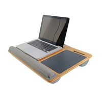 WDF OEM/ODM Base Para Table d'ordinateur portable Support d'ordinateur en bambou Table d'ordinateur portable pour lit multifonctionnel bambou bureau en bois classique WDF1128