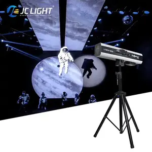 Düğün 330W/660W/880W sahne takipli Spot ışık 880 Watt çift odaklama otomatik takip takip Spot sahne aydınlatma ile Tripod