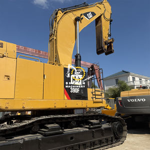 Excavatrice sur chenilles d'occasion CAT390FL 90 tonnes pour moteur C18, engin de chantier avec pompe, godet de 6 m, moteur/moteur - Product Image 4