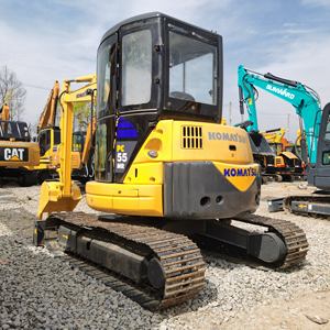 Venta caliente Komatsu PC55 Precio bajo Mejor servicio Alta eficiencia Estable con excavadora de cubo gratis Excavadora sobre orugas Excavadora usada para la venta - Product Image 5