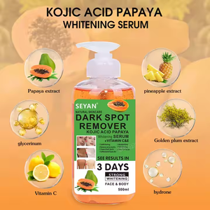 Siero sbiancante per viso e corpo idratante antirughe e Anti-rughe e schiarente Spot per la cura della pelle più venduto da 500ml in VC - Product Image 5