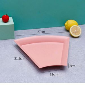 Ensemble d'assiettes en paille de blé écologiques avec impression sérigraphique personnalisée - Prêt pour les événements et promotions, faible MOQ - Product Image 2
