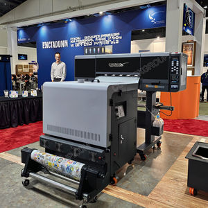 חם מכירה dtf 24 אינץ דיגיטלי חולצת טריקו מכונת הדפסה כפולה i3200 ראשים אוטומטית כיתה חדשה בשימוש 1 שנה cmykw מדפסת הזרקת דיו - Product Image 2